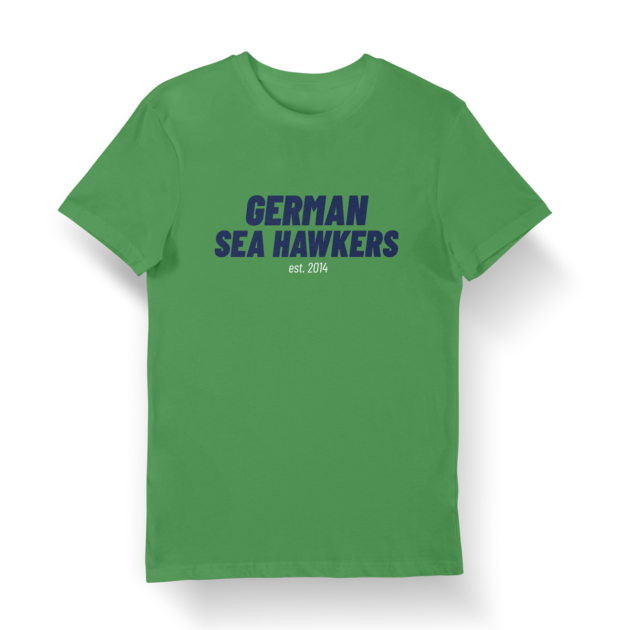 GERMAN SEA HAWKERS est. 2014 - T-Shirt in Grün