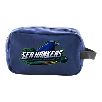 German Sea Hawkers Kosmetiktasche aus recyceltem Canvas